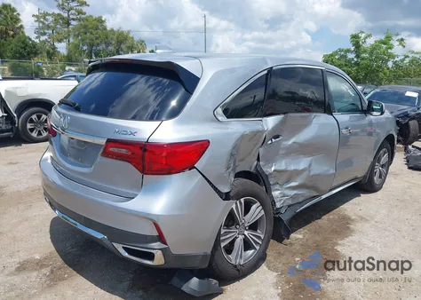 2019 Acura Mdx Standard из США, поврежденный, VIN 5J8YD3H35KL008315